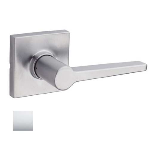 Safe Lock SL4000 Daylon Privacy Lever, Square Rose, Round Corner Adjustable Latch, Round Corner Strike, Bright Polished Chrome