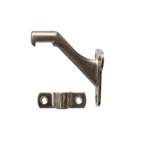 Orca Hardware Handrail Bracket Standard, Zinc Alloy, Satin Nickel Orca Hardware Handrail Bracket Standard, Zinc Alloy, Satin Nickel