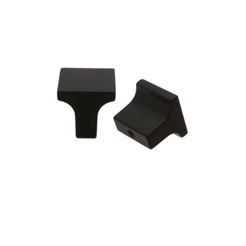 Orca Hardware Ck-17025 Square Cabinet Knob Comb Collection, Pull, 25Mm Diameter, Zinc Alloy, Matte Black