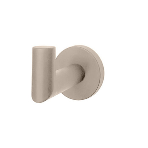 Orca Hardware Swirl Robe Hook, Satin Nickel