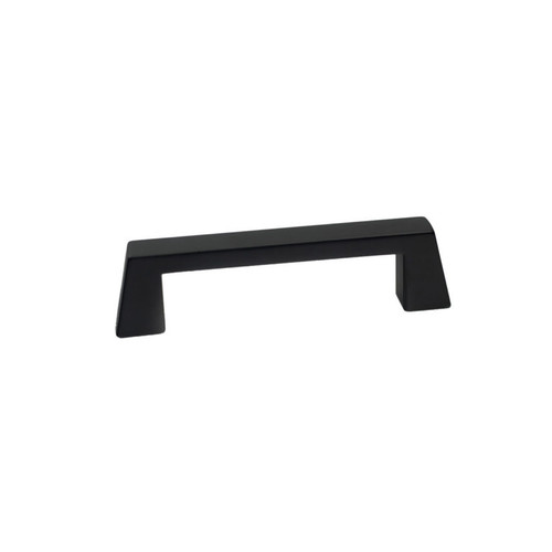 Orca Hardware Cp-19096 Handle Pull Cabinet, Whistler Collection, 96mm Center To Center, Zinc Alloy, Matte Black
