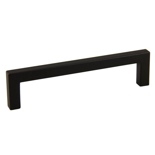 Orca Hardware Cp-21128 Handle Pull Cabinet, Olympus Collection, 128mm Center To Center, Zinc Alloy, Matte Black