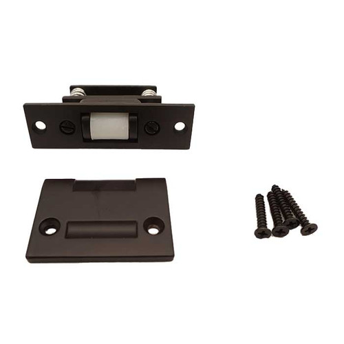 Orca Hardware Adjustable Roller Catch Heavy Duty, Oil Rubbed Dark Bronze