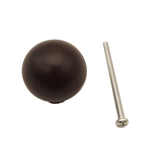 Orca Hardware Bi-Fold Door Knob, Dome Design, Oil Rubbed Dark Bronze
