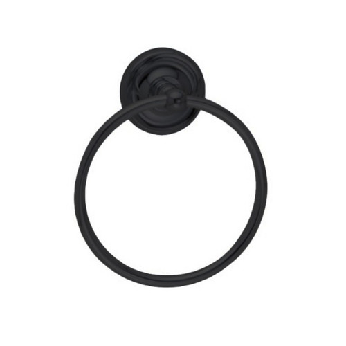 Orca Hardware Blakely Towel Ring, Matte Black