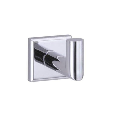 Orca Hardware Ripple Robe Hook, Polished Chrome