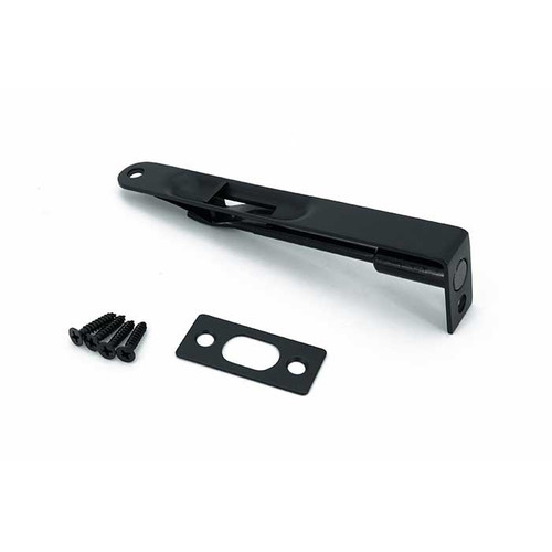 Orca Hardware Flush Bolt, Radius Corner, 6 Inch, Oil Rubbed Dark Bronze