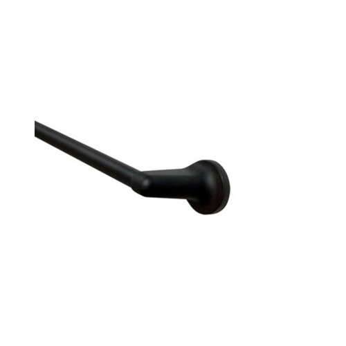 Orca Hardware Cypress 24 Inch Towel Bar Set, Matte Black