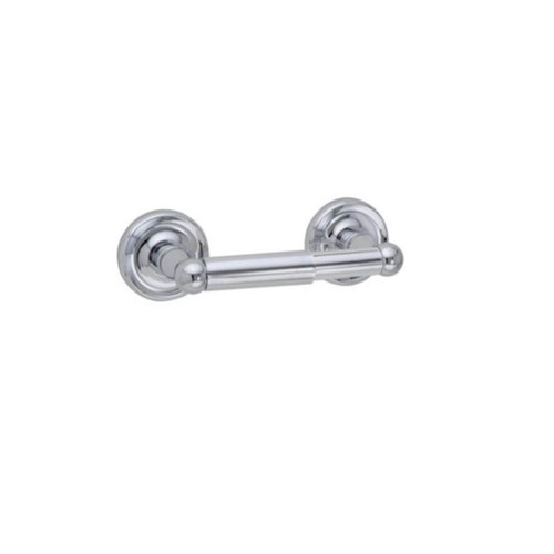 Orca Hardware Blakely Toilet Paper Holder W/Plastic Tube With Plastic, Polished Chrome