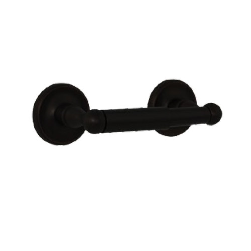 Orca Hardware Blakely Toilet Paper Holder W/Plastic Tube With Plastic, Matte Black