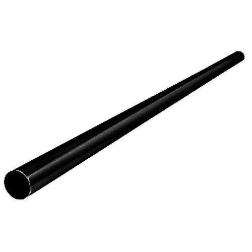 Orca Hardware Shower Curtain Rod Only Straight, 5' Length, Matte Black
