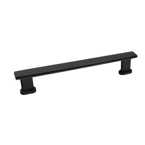 Orca Hardware Cp-23128 Handle Pull Cabinet, Tahoma Collection, 128mm Center To Center, Zinc Alloy, Matte Black