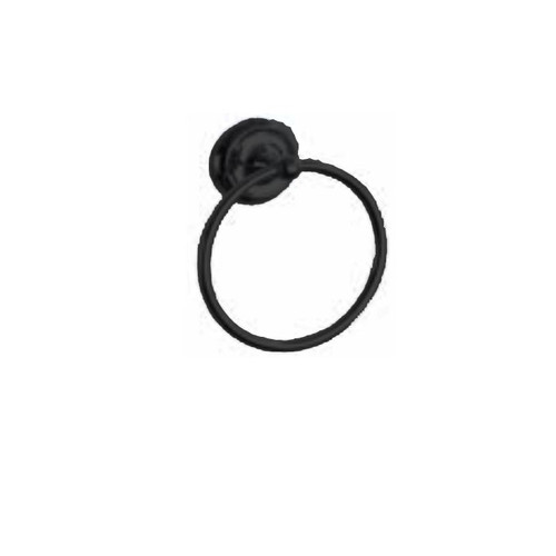 Orca Hardware Whidbey Towel Ring, Matte Black Orca Hardware Whidbey Towel Ring, Matte Black