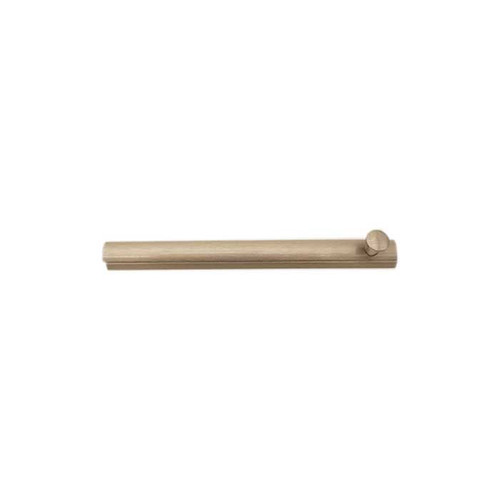 Orca Hardware 6" Surface Bolt With Concealed Screws, Satin Nickel