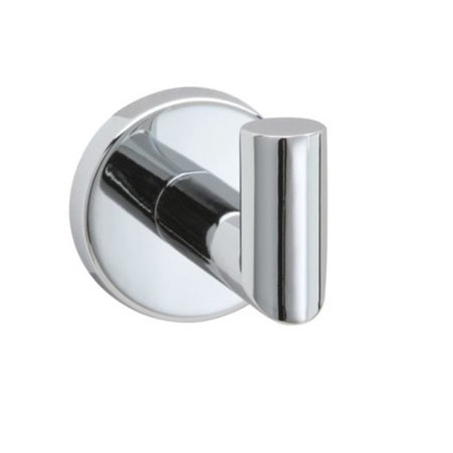 Orca Hardware Swirl Robe Hook, Polished Chrome