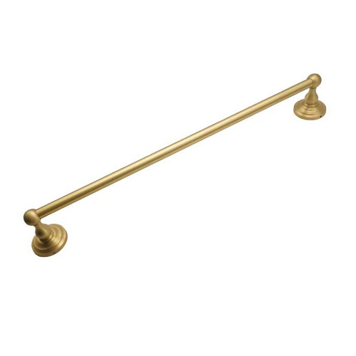 Orca Hardware Waldron 24 Inch Towel Bar Set, Satin Brass
