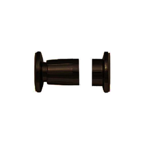 Orca Hardware Shower Curtain Rod Holder Metal Adjustable, Oil Rubbed Bronze