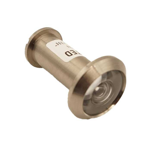 Orca Hardware 200 Degree Ul Door Viewer Listed, 9/16" Bore Diameter, Satin Nickel