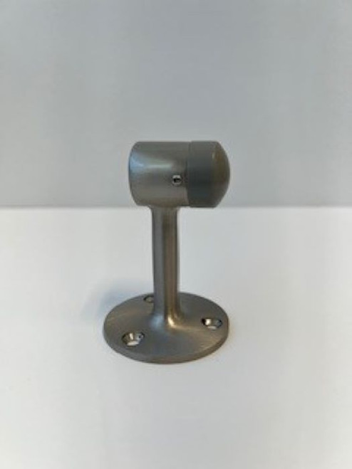Orca Hardware Floor Mount Door Stop, 3-1/8" Height, Black Rubber Tip, Oil Rubbed Dark Bronze