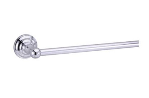 Orca Hardware Waldron 24 Inch Towel Bar Set, Polished Chrome