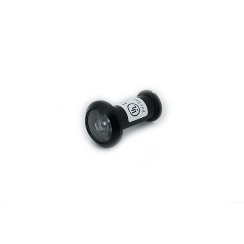 Orca Hardware 180 Degree Ul Door Viewer Listed, 9/16" Bore Diameter, Matte Black