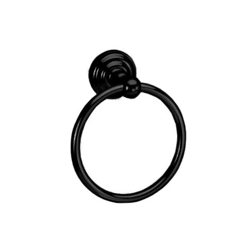 Orca Hardware Waldron Towel Ring, Matte Black