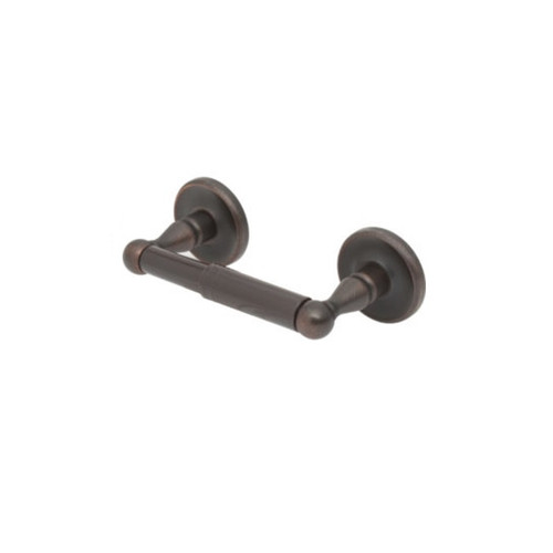 Orca Hardware Blakely Toilet Paper Holder W/Plastic Tube With Plastic, Oil Rubbed Bronze