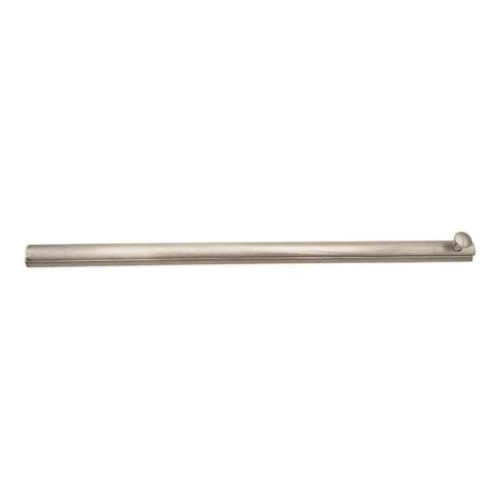 Orca Hardware 12" Surface Bolt With Concealed Screws, Satin Chrome