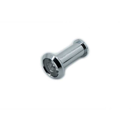 Orca Hardware 180 Degree Door Viewer, 9/16" Bore Diameter, Bright Polished Chrome