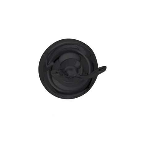 Orca Hardware Blakely Double Robe Hook, Matte Black