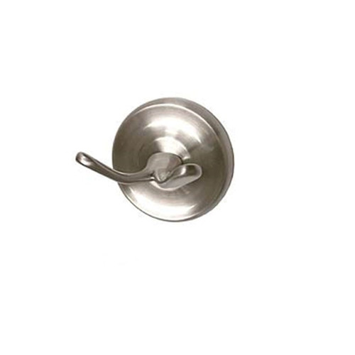 Orca Hardware Blakely Double Robe Hook, Satin Nickel