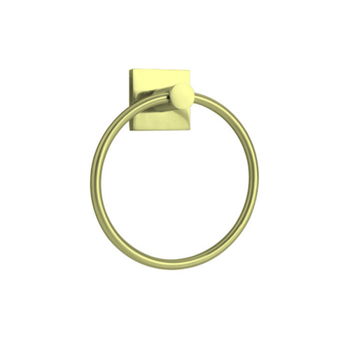 Orca Hardware Vashon Towel Ring, Satin Brass