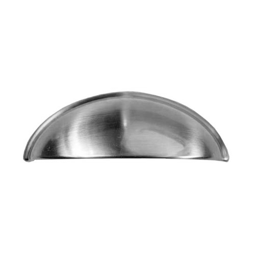 Orca Hardware Cp-44300 Cup Pull Cabinet, Bachelor Collection, 3 Inch Center To Center, Zinc Alloy, Polished Chrome