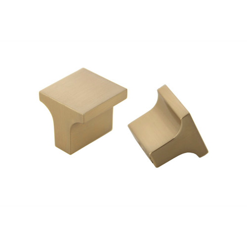 Orca Hardware Ck-17025 Square Cabinet Knob Blackcomb Collection, Pull, 25mm Diameter, Zinc Alloy, Rose Gold