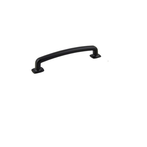 Orca Hardware Cp-18128 Handle Pull Cabinet, Mission Collection, 128mm Center To Center, Zinc Alloy, Matte Black