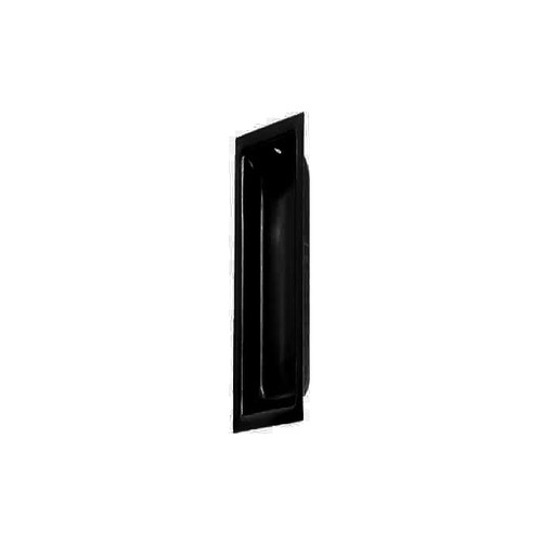 Orca Hardware Rectangular Flush Pull, Matte Black