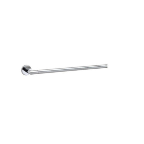 Orca Hardware Swirl 24 Inch Towel Bar Set, Polished Chrome