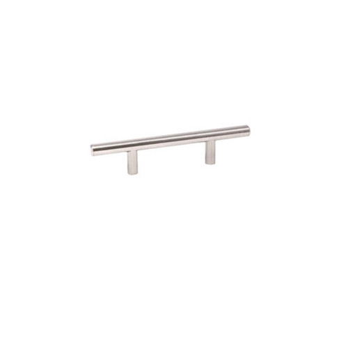 Orca Hardware Cp-12300 Bar Pull Cabinet, 6" Overall Length, 3" Center To Center, 12mm Diameter, Steel, Satin Nickel