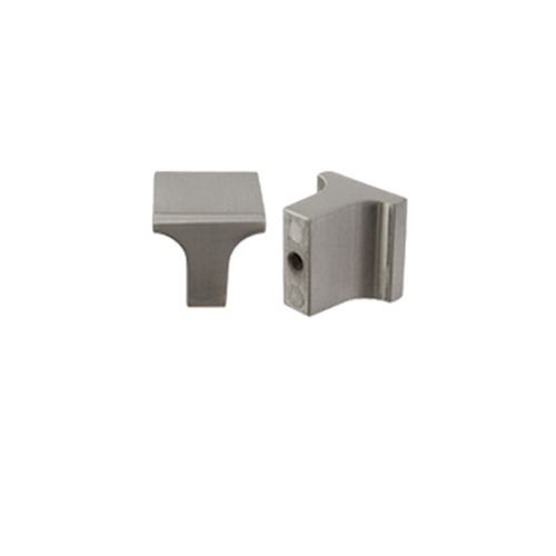 Orca Hardware Ck-17025 Square Cabinet Knob Blackcomb Collection, Pull, 25mm Diameter, Zinc Alloy, Satin Nickel