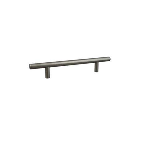 Orca Hardware Cp-12128 Bar Pull Cabinet, 7" Overall Length, 128mm Center To Center, 12mm Diameter, Steel, Satin Nickel