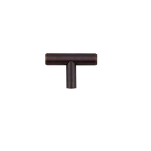 Orca Hardware Ck-12001 T-Pull Bar Cabinet, 2" Width, Steel, Oil Rubbed Bronze
