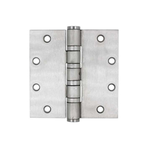 Orca Hardware Extra Heavy Weight Bb Steel Hinge 4-1/2" X 4-1/2" Square Corner Ball Bearing, Matte Black