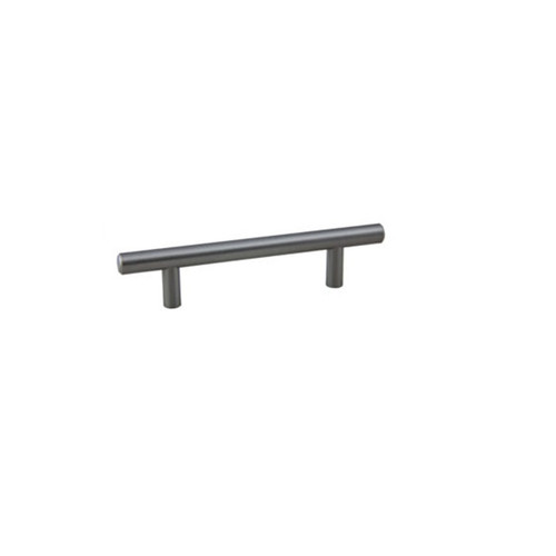Orca Hardware Cp-12096 Bar Pull Cabinet, 6" Overall Length, 96mm Center To Center, 12mm Diameter, Steel, Satin Nickel