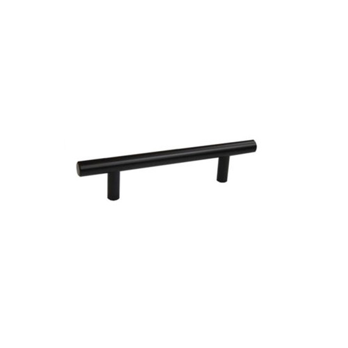 Orca Hardware Cp-12096 Bar Pull Cabinet, 6" Overall Length, 96mm Center To Center, 12mm Diameter, Steel, Matte Black