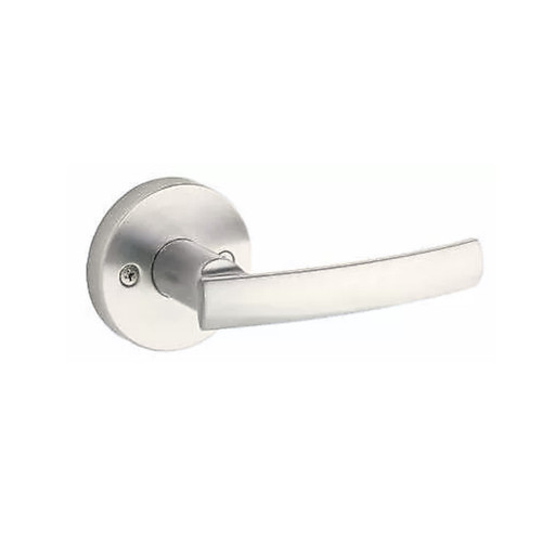 Kwikset Sydney Half Dummy Lever With Round Rose, Satin Nickel