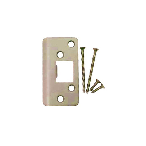 Emtek Full Lip Deadbolt Strike, 1-7/8" x 3-5/8" x 3/4", US15 Satin Nickel Emtek Full Lip Deadbolt Strike, 1-7/8" x 3-5/8" x 3/4", US15 Satin Nickel
