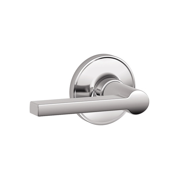 Schlage J10 Solstice Passage Lever | Matte Black