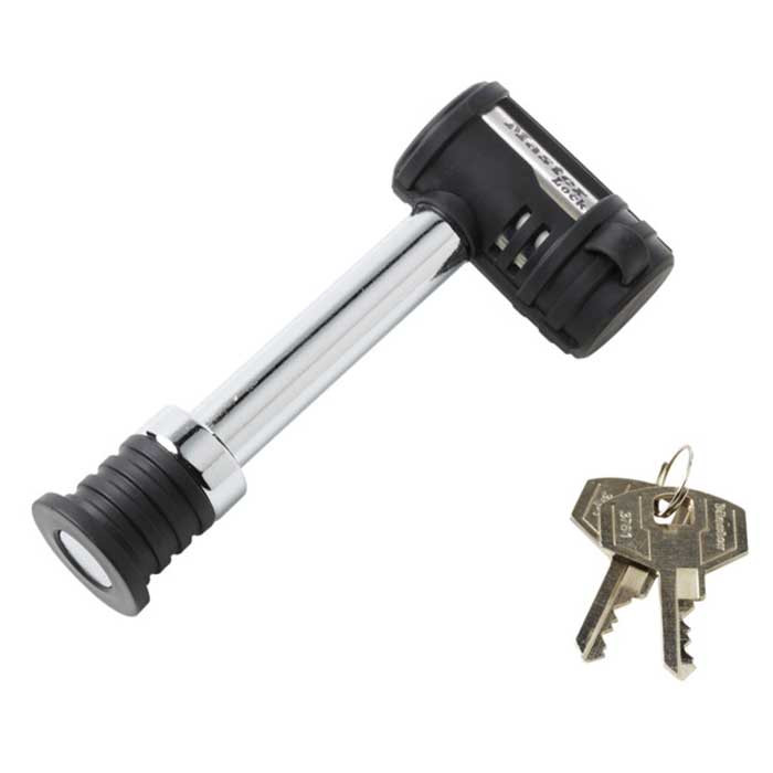 Master Lock Barbell Trailer Coupler Lock 5/8In (16Mm) Class Iii/Iv ™ Receiver, Black