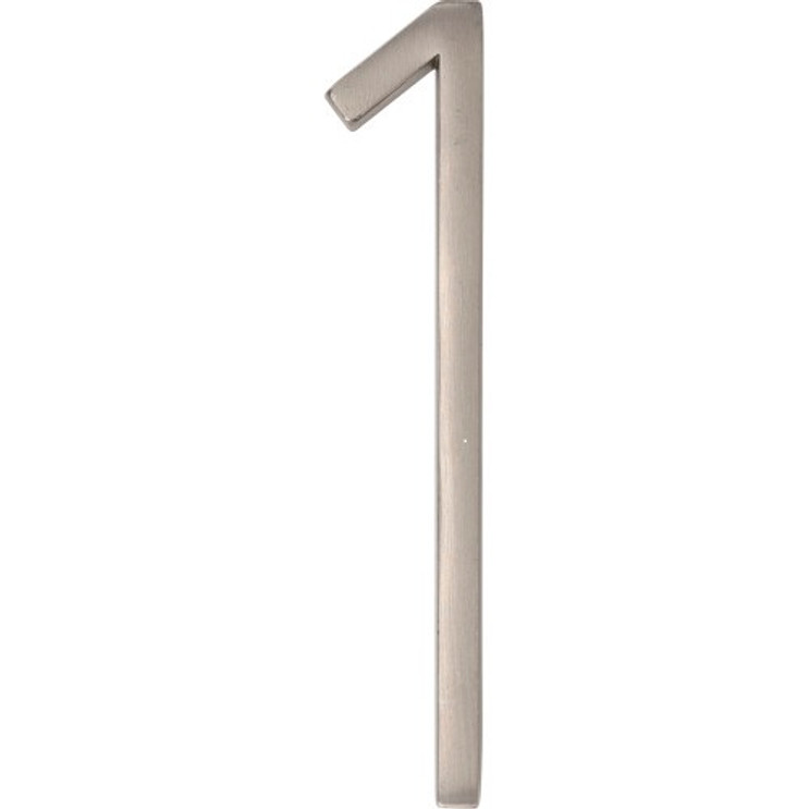 Hillman House Number-1 Distinctions 5" Floating Mount -, Nickel