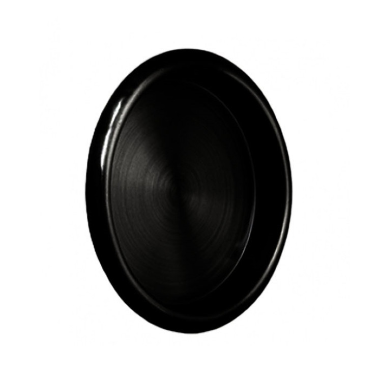 Cal-Royal Drive In Finger Pull Without Nails, 2-1/8" Diameter, Black